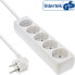 Фото #2 товара Удлинитель Inline Socket strip - 5-way earth contact CEE 7/3 - white - 1.5m