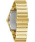 ფოტო #3 პროდუქტის Men's Gemini Gold-Tone Stainless Steel Bracelet Watch 40mm
