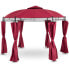 Фото #2 товара Садовая мебель Uniprodo Pawilon ogrodowy namiot altana składana okrągła 3.5 м с красным вином
