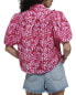 Фото #2 товара Derek Lam 10 Crosby Daria Balloon Sleeve Linen-Blend Shirt Women's