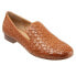 Фото #2 товара Trotters Gracie T2006-215 Womens Brown Leather Slip On Loafer Flats Shoes 5