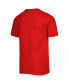 ფოტო #4 პროდუქტის Big Boys and Girls Red Atlanta Hawks Vs Block Essential T-shirt