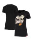 Фото #2 товара Women's Heathered Black Phoenix Suns Rally the Valley Davis T-shirt