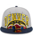 Фото #4 товара Men's Gray, Navy Denver Nuggets Tip-Off Two-Tone 59FIFTY Fitted Hat