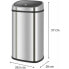 Фото #5 товара CATTERHOUSE Futuro 48L i-Touch Trash Can