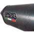 GPR EXHAUST SYSTEMS Furore Poppy Ducati MultiSTrada 1200 10-14 Ref:D.92.FUPO Homologated Oval Muffler