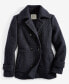 ფოტო #4 პროდუქტის Juniors' Short Bouclé Double-Breasted Peacoat