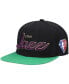 Фото #2 товара Men's Black Utah Jazz NBA 75th Anniversary Snapback Hat