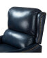 Leather Pushback Recliner chair with Adjustable Backrest for Livingroom