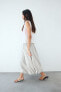 Фото #7 товара Объемная юбка миди из нейлона ZARA