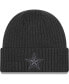 Фото #3 товара Preschool Boys and Girls Graphite Dallas Cowboys Core Classic Cuffed Knit Hat