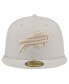 Men's Stone Buffalo Bills Color Pack 59FIFTY Fitted Hat