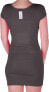 Eyecatch - Annalise Women's V-Neck Flight Sleeves Bodycon Stretch Short Women's Mini Dress