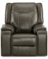 Фото #5 товара Hansley 39" Zero Gravity Leather Power Recliner, Created for Macy's