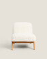 Фото #1 товара Upholstered faux fur armchair