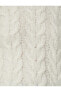 Фото #12 товара Свитер женский Koton - “Шахика Эрджюмен X” с узором в виде косичек, с полурегланым воротником.