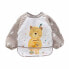 Фото #5 товара Yealoo waterproof baby bib with sleeves, washable bib, moisture protection, recommended age: 6 - 36 months