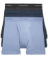 ფოტო #1 პროდუქტის Men's 3-Pack Cotton Classics Boxer Briefs Underwear