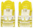 Фото #4 товара Intellinet Network Patch Cable - Cat6 - 20m - Yellow - Copper - S/FTP - LSOH / LSZH - PVC - RJ45 - Gold Plated Contacts - Snagless - Booted - Lifetime Warranty - Polybag - 20 m - Cat6 - S/FTP (S-STP) - RJ-45 - RJ-45