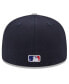 Фото #3 товара Men's Navy, Gray New York Yankees On Deck 59FIFTY Fitted Hat