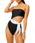 Фото #1 товара Ramy Brook 281085 Gigi Cut-Out One-Piece Swimsuit, Size Medium