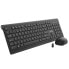 Фото #5 товара INCA IWS-519 - Full-size (100%) - RF Wireless - QWERTY - Black - Mouse included