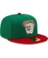 ფოტო #4 პროდუქტის Men's Green, Red Los Quesos Frisco Copa De La Diversion 59FIFTY Fitted Hat