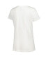 ფოტო #3 პროდუქტის Women's Mickey Mouse White Mickey & Friends Groovy Scoop Neck T-shirt