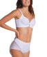 ფოტო #8 პროდუქტის Women's Lace Stripe Undetectable Classic Shaper Panty