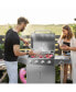 Фото #5 товара 50000BTU 5-Burner Propane Gas Grill with Side Burner and 2 Prep Tables-Silver