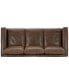 Фото #5 товара Dawkins 94" Leather Sofa, Created for Macy's