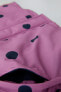 Water-repellent and wind resistant ski collection polka dot jacket