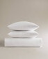 (200 thread count) topstitched percale duvet cover