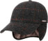 Фото #5 товара Stetson Kinty Men's Wool Cap with Ear Flaps, Wool Cap Lined, Winter Cap with Cotton, Peaked Cap with Ear Warmers, Ear Protection, Autumn/Winter - Men's Cap