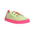 TOMS Lenny Elastic Slip On Toddler Girls Green, Pink Sneakers Casual Shoes 1001