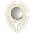 Wall mirror Alexandra House Living Golden Metal Glass 6 x 105 x 77 cm