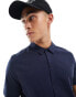 ASOS DESIGN jersey shirt in navy