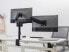 Фото #12 товара Equip 17"-32" Dual Monitor Desk Mount Bracket - Clamp - 18 kg - 43.2 cm (17") - 81.3 cm (32") - 100 x 100 mm - Black