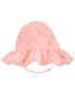 Фото #4 товара Шляпа для малышей Carter's Baby Eyelet Eyelet Sun Hat