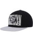 Фото #1 товара Men's Black Brooklyn Nets SOUL Cross Check Snapback Hat
