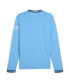 Men's Light Blue Manchester City 2024/25 Home Replica Long Sleeve Jersey