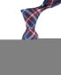 Фото #5 товара Men's Classic Twill Plaid Tie