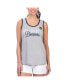 Фото #1 товара Women's Gray Milwaukee Brewers Fastest Lap Tank Top