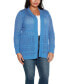 Plus Size Pointelle Open Cardigan Sweater