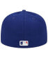 Фото #5 товара Men's Royal Los Angeles Dodgers Alternate Logo 2020 World Series Team Color 59FIFTY Fitted Hat
