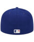 ფოტო #5 პროდუქტის Men's Royal Los Angeles Dodgers Alternate Logo 2020 World Series Team Color 59FIFTY Fitted Hat