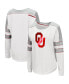 ფოტო #5 პროდუქტის Women's White Oklahoma Sooners Trey Dolman Long Sleeve T-shirt