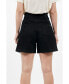 ფოტო #2 პროდუქტის Women's Montana - Denim Paperbag Shorts