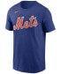 Футболка игровая Nike Jacob deGrom New York Mets для мужчин Синий, XL - фото #2