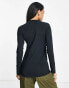 Фото #2 товара Columbia Midweight stretch long sleeve Ski baselayer top in black